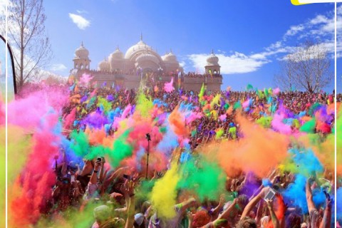Khám Phá Lễ Hội Holi - Lễ Hội Ném Màu Rực Rỡ Của Ấn Độ