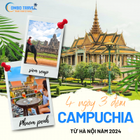 |2024| Du lịch Campuchia - Sieam Reap - Phnom Penh không shopping